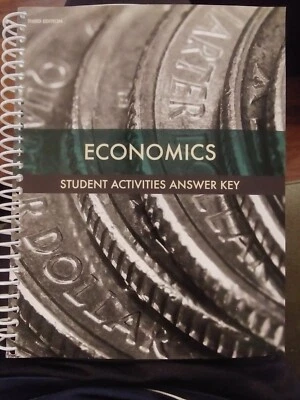 BJU Press Economics Third Edition Student Activities Answer Key - Image 1 of 4