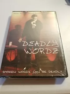 Deadly Wordz (DVD, 2003) BRAND NEW SEALED RARE Drama, Michael Davis, 2003, Seven - Foto 1 di 2