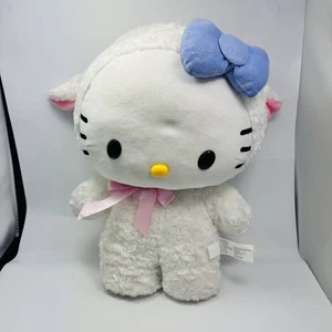 Sanrio Hello Kitty Easter Standing Greeter 18" White, Lamb, Pink Purple Bows - Picture 1 of 8