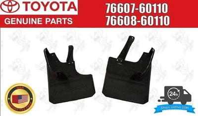 Guardabarros trasero genuino Toyota Land Cruiser serie 70 1990-16 aletas salpicaduras OEM Foto 1 de 4