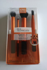 Juego de brochas base impecable Real Techniques estuche adicional base maquillaje conjunto - Imagen 1 de 6