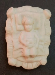 Ricambio Natività Gesù Bambino Biscotto Ceramica Pronto da Dipingere 1 Pezzo 2" x 1,5" - Foto 1 di 6