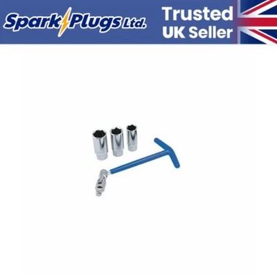Laser Tools T-Handle Spark Plug Socket Set 3/8"D 4pc - Image 1 of 2