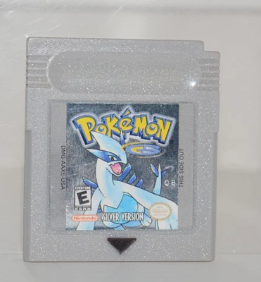 Pokemon Silver Version Nintendo Game Boy Color - Authentic NEW BATTERY - WORKS - Image 1 of 2