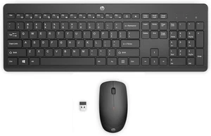 HP 230 Wireless Tastatur & Maus Combo schwarz USB PC Mac leise - Bild 1 von 6
