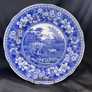 Spode Blue Room Collection Traditions Milk Maid 10,25" Speiseteller England - Bild 1 von 22