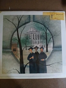 P Buckley Moss Print Our Alma Matter 1994 - Picture 1 of 6