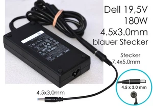 Dell Supply 180W 19,5V 9,23A 4, 5x3.0mm F Precision 5540 5530 5510 M3800 N125AD - Picture 1 of 4