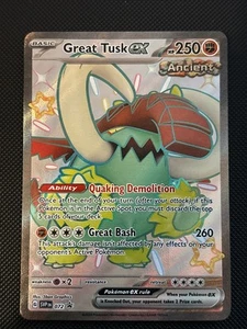 Paldean Fates- Promo - SVP072 - Great Tusk Ex - Picture 1 of 6