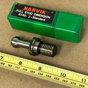 NARVIK PULL STUD DIMENSION BT40-II-STANDARD - Picture 1 of 6