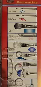 Royal Langnickel Deluxe Anfänger Pinsel Set - kaum benutzt - Bild 1 von 2