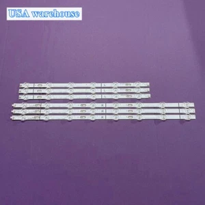 Full set LED Strips For Hisense SVH500AD8 50AE7000F 50R6000GM 50R6080G 50R6E3 - Picture 1 of 5