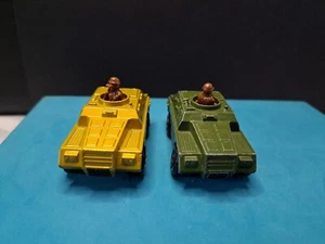 Matchbox Lesney Superfast Rolamatics No 28 Stoat Konvolut |Gold & Military Green| - Bild 1 von 5