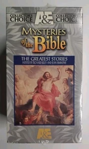 Mysteries Of The Bible The Greatest Stories 4 VHS Tape Set Sealed A&E Programs - Picture 1 of 11