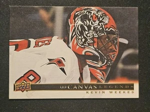20-21 SP Legends Kevin Weekes UD Canvas - Foto 1 di 2