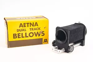 Pentax M42 Screw Mount Aetna Dual Track Macro Close Up Bellows MINT V29 - Picture 1 of 5