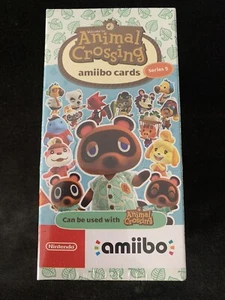GENUINE Animal Crossing Amiibo Cards Series 5 (25 Packs) Authentic Nintendo NEW - Picture 1 of 2