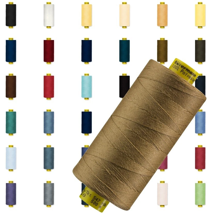 MARA50 Gütermann Jeansgarn 50er 500m Denim Thread German Quality reißfestes garn - Bild 1 von 1