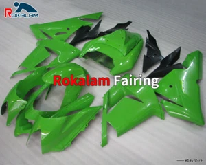 Kit de carenado de carrocería totalmente verde para Shell ZX-10R 04 05 ZX10R 2004 - Imagen 1 de 1