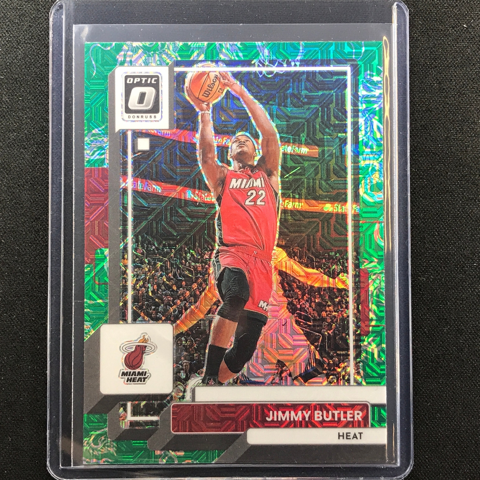 2022-23 Donruss Optic JIMMY BUTLER Choice Dragon Mojo SSP #171