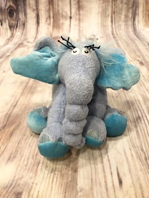 Dr Seuss HORTON Elephant Plush Manhattan Toy Company Horton Hears A Who 2002 - Image 1 of 4