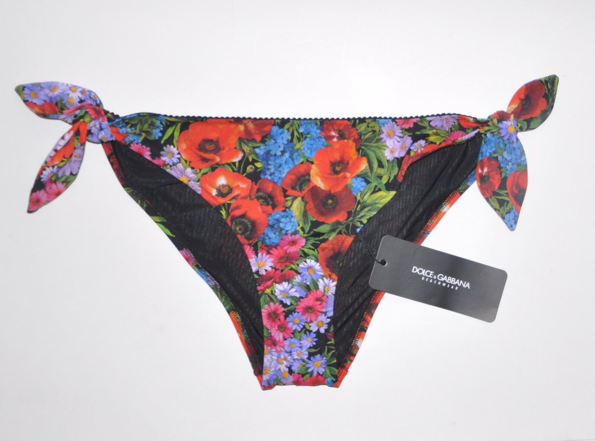 DOLCE&GABBANAフラワープリント ビキニ Sサイズ DOLCE&GABBANAフラワープリント ビキニ Sサイズ Flower Print