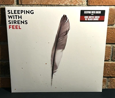 SLEEPING WITH SIRENS - Feel, Limited COKE BOTTLE & SMOKE COLOR VINYL LP New! - Image 1 of 4