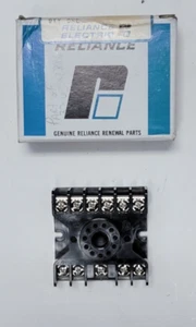 Reliance Electric 600434-BS Solid State Time Delay Relay Socket 11 Pin - Picture 1 of 4