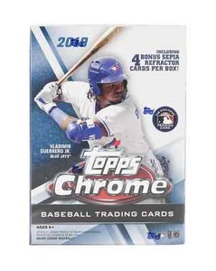 2019 Topps Chrome Baseball Blaster Box FACTORY SEALED Steve's Cards NH. - Picture 1 of 2