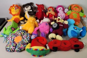 Lot New With Tags 14 Stuffed Animal Bundle Sugar Loaf Mixed Clean Assorted Plush - Picture 1 of 17