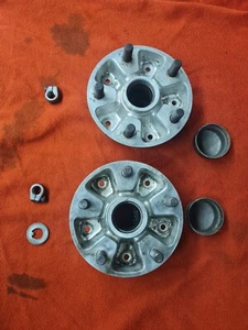 Porsche 911 SWB 901 912 Radnaben Radträger Alu Fuchs orig. frühe Ausführung - Picture 1 of 16