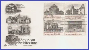 USA4 #1928-31 U/A ARTCRAFT 2 FDC BL4  America Architecture - Picture 1 of 1