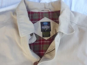 Pure Stuff L Mantel schwer hellbraun beige weltweit getragen Herren F2 - Bild 1 von 8