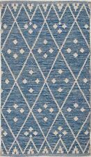 Cotton rugs 2x4 ft and hand-woven from 100% cotton, this rug is both durable