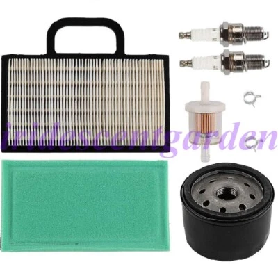 IRIDESCENTGARDEN New Lawn Mower Tune-up Kit for Briggs Stratton V-Twin 18-26 HP Tractor Engines