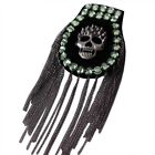 Black Alloy Shoulder Epaulet Chain Fashion Metal Epaulettes Badge for Men