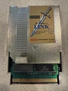 Zelda II: The Adventure of Link Gold (Nintendo Entertainment System, 1988) - Picture 1 of 4