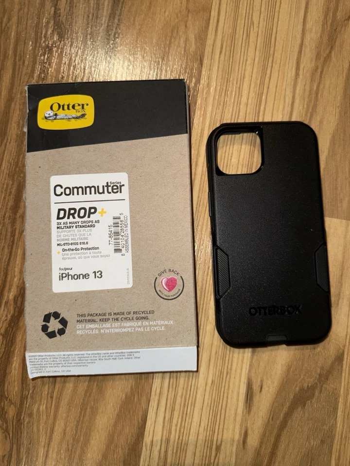 Otterbox Commuter Series Case for iPhone 13 Black 77-85415