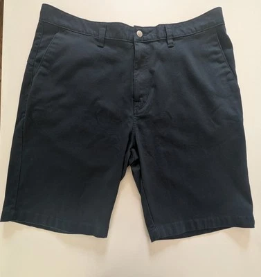 Volcom Men's Shorts Navy Chinos Modern Stretch Size 40 Waist - Image 1 of 4