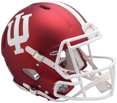 INDIANA HOOSIERS NCAA Riddell SPEED Authentic Football Helmet - Image 1 of 3