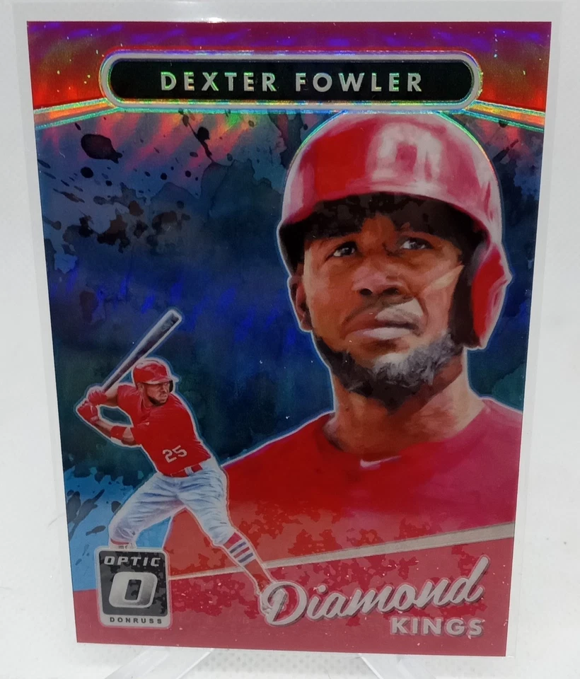 2017 Panini Donruss Optic - Diamond Kings Декстер Фаулер No26 синяя призма /50 - Изображение 1 из 1