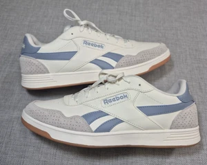 Reebok Court Advance White Blue Tennis Shoes Men's Size 10.5 EU 44 - Picture 1 of 10
