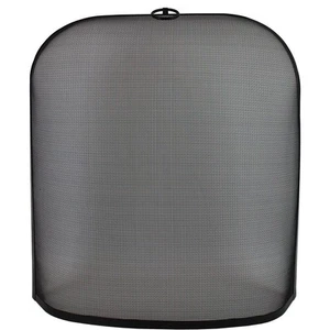 Fire Guard Freestanding Panel Fireplace Safety Spark Screen Protector - Black - Picture 1 of 9