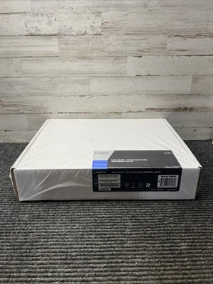 New Cisco LINKSYS SRW208P 8-port 10/100 + 2-Port Gigabit Switch w/ WebView  - Image 1 of 4