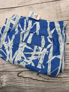J Mclaughlin Swim Trunks Shorts Mens XL  Floral Boardshorts Elastic Waist Surf - Picture 1 of 6