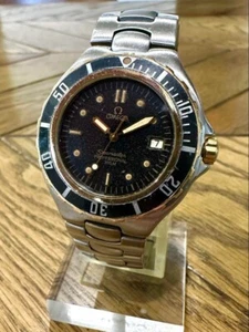 OMEGA Seamaster Pro 200 396.1062 Date black Dial 36mm Quartz Men's Watch - Picture 1 of 8