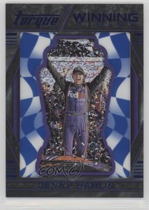 2016 Panini Torque Winning Vision Blue /99 Denny Hamlin #WV6