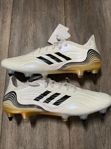 Adidas Copa Sense .1 SG Elite White Soccer Cleats Al Hilm Pack SZ 8 HP7841 - Picture 1 of 6