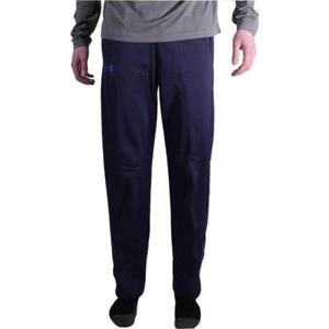 Under Armour AF Storm Junior Trackpants Navy Kids Running Fleece Training Pants - Picture 1 of 3