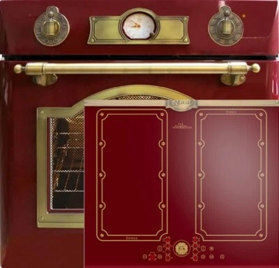 Herd Set Kaiser  Einbau Backofen Eh 6355 Rot +KCT 6192 FI Rot Induktionskochfeld - Bild 1 von 4